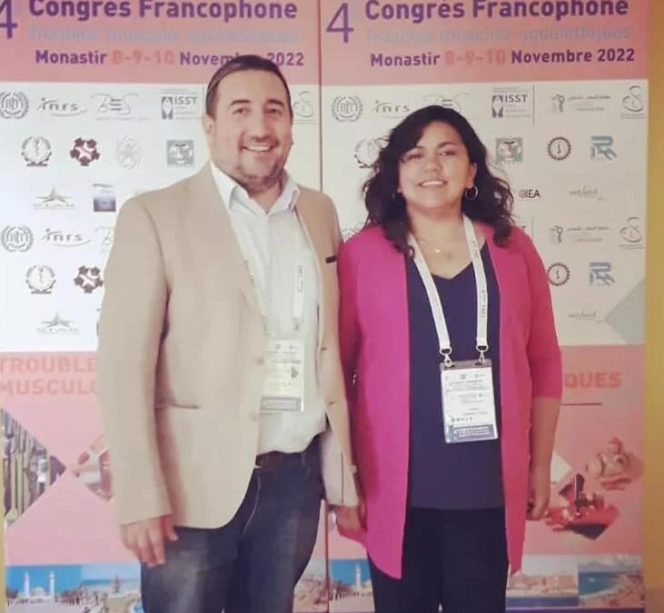 Académicos UDA se conviertenen en los primeros latinoamericános en exponer en Congreso internacional sobre trastornos musculo esqueléticos