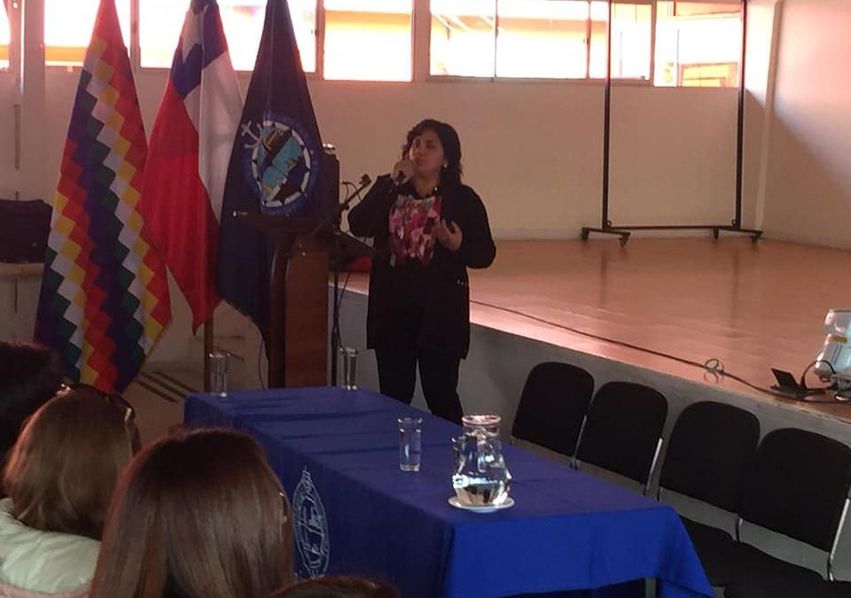 Ergónoma de la UDA destacó en Seminario de Riesgos Psicosociales laborales en Iquique